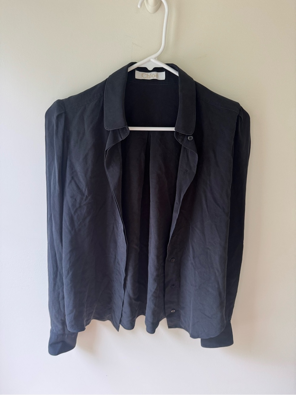 Chloe by Clare Waight Keller silk blouse 34